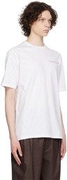 Pop Trading Company White Crewneck T-Shirt