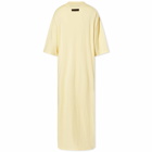 Fear of God ESSENTIALS Women's 3/4 Sleeve Dress in Garden Yellow