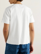 Goldwin - Mesh-Trimmed DELTA™ Solotex® T-Shirt - White