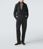 Agnona Wool wide-leg pants