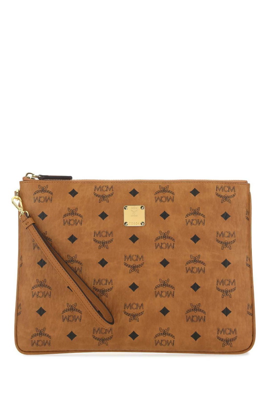 Photo: MCM Printed Canvas Clutch