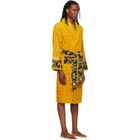 Versace Yellow 'I Heart Baroque' Bathrobe