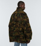 Balenciaga - Camouflage fleece jacket