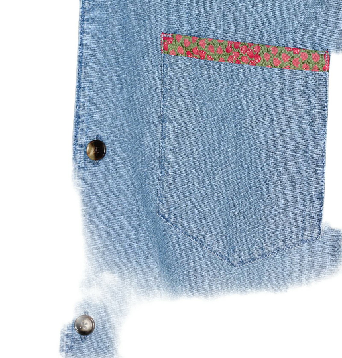 Tシャツ・カットソー VALENTINO Valentino Garavani denim shirt (V3DB03LAL4 558) Tシャツ・カットソー VALENTINO Valentino Garavani denim shirt