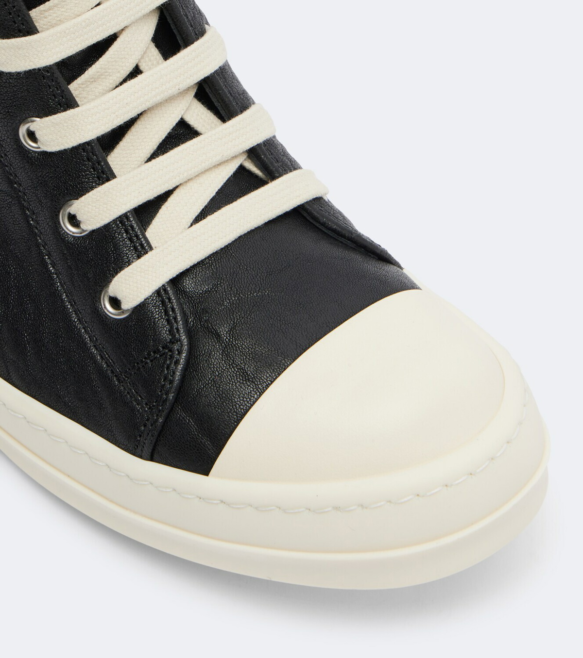 Rick Owens Leather high-top sneakers