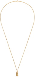 Ernest W. Baker Gold Tooth Necklace
