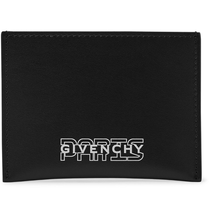 Photo: Givenchy - Logo-Print Leather Cardholder - Black