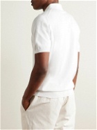 Kiton - Cotton Polo Shirt - White