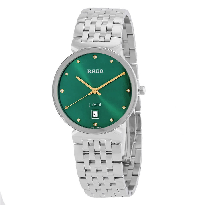 Photo: Rado Florence Diamonds Quartz Green Dial Unisex Watch R48912773