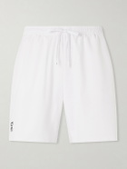 On - Court Straight-Leg Recycled-Shell Tennis Shorts - White