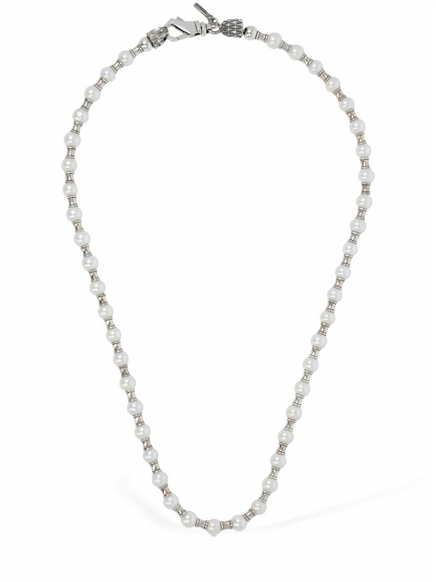 Photo: EMANUELE BICOCCHI - Pearl Chain Necklace