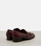 Loro Piana Pennan fringed leather loafers