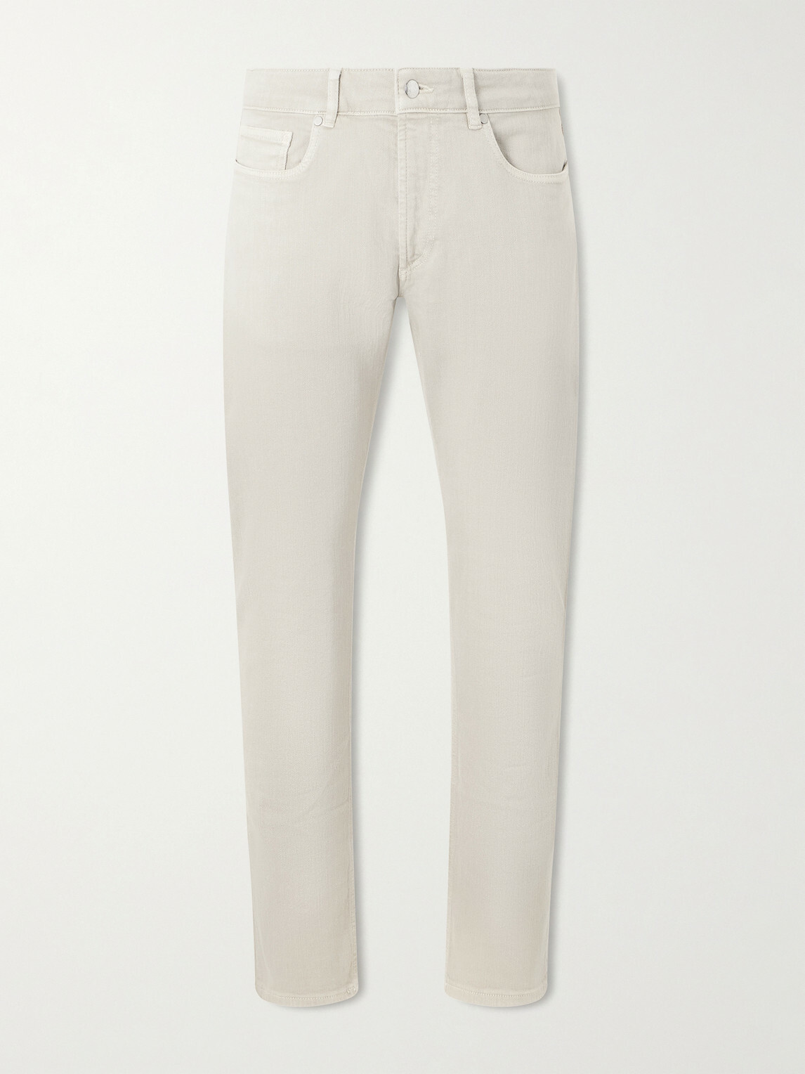Peter Millar - Fairfield Straight-Leg Garment-Dyed Jeans - Neutrals
