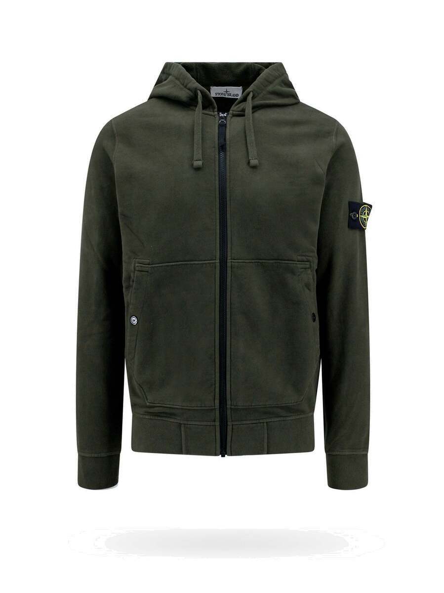 Stone Island - Man - Green - Sweatshirt