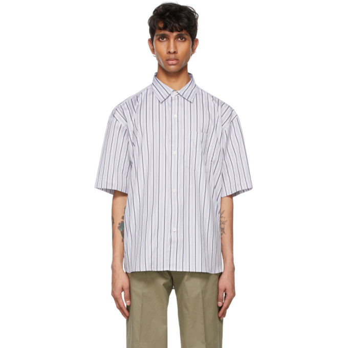 mfpen Grey Input Short Sleeve Shirt mfpen