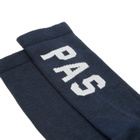 Pas Normal Studios Men's PAS Thermal Wool Socks in Navy