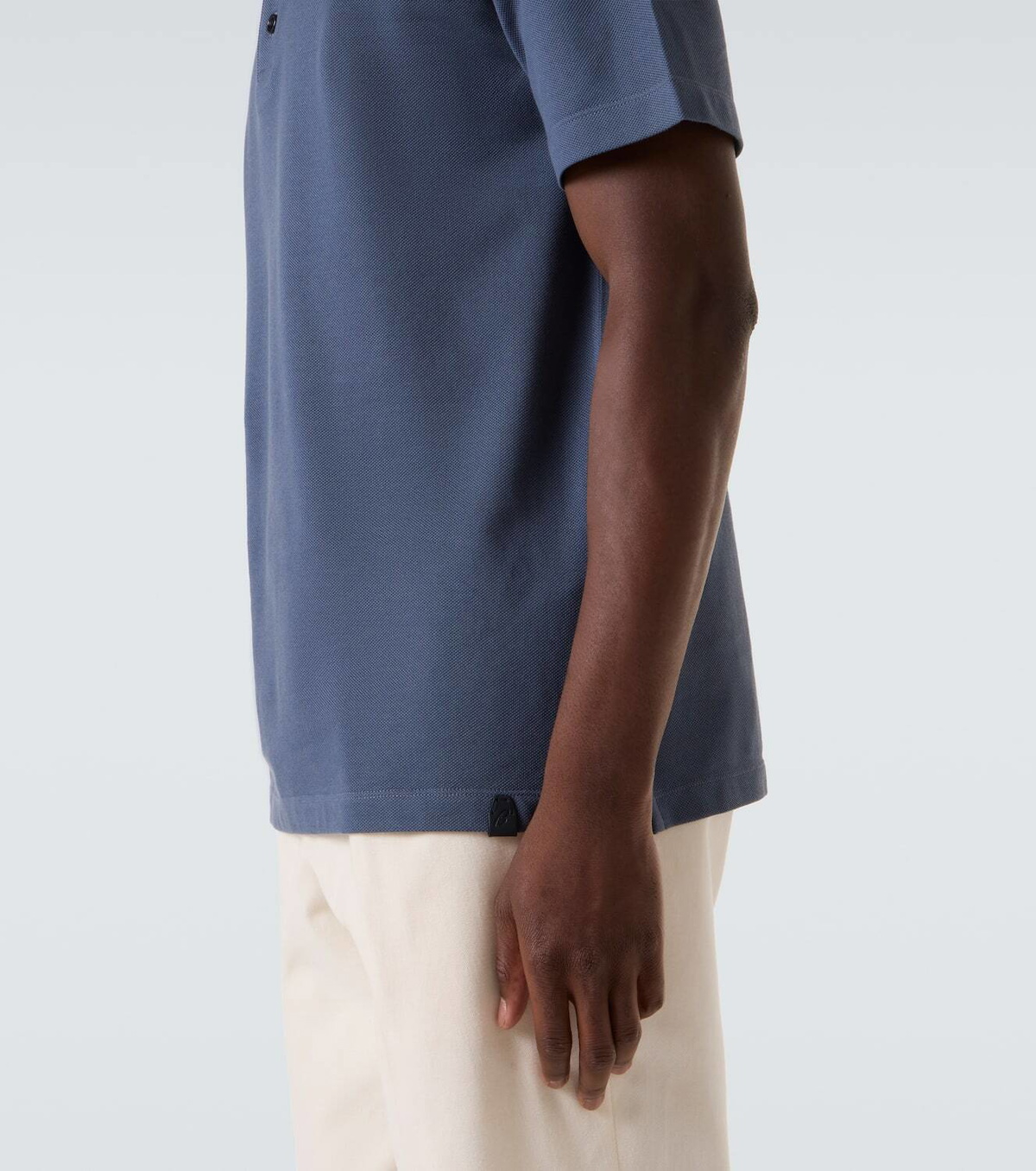 Brioni Cotton piqué polo shirt