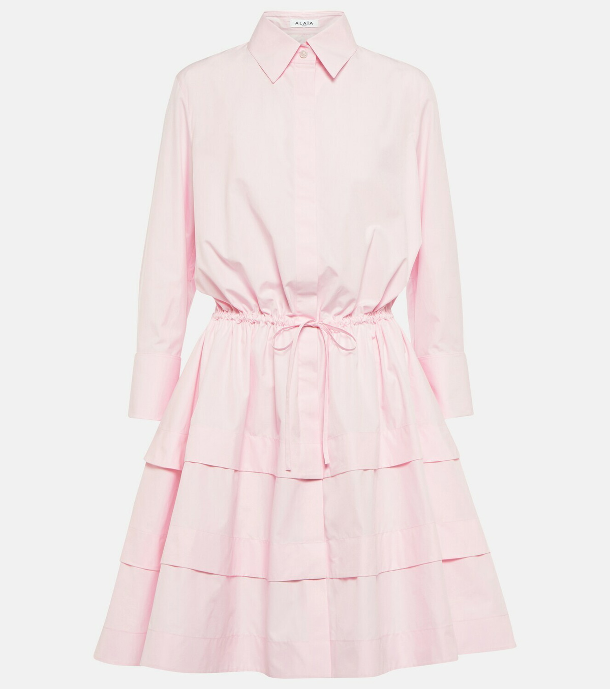 Alaïa Cotton shirt dress ALAÏA