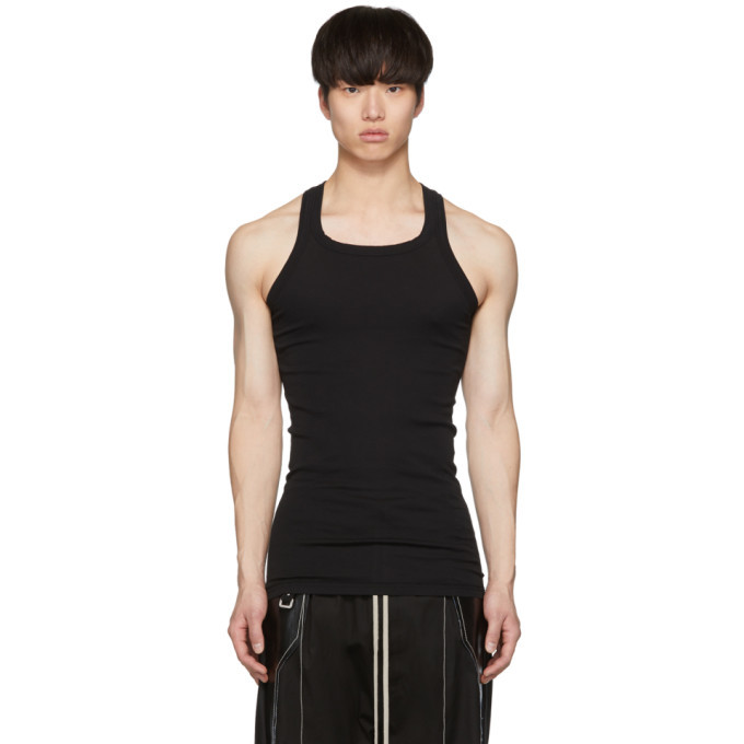 Photo: Rick Owens Drkshdw Black Rib Tank Top