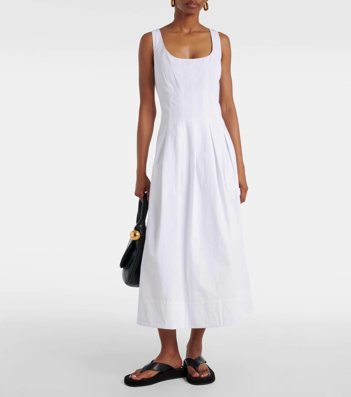 Proenza Schouler Shelby cotton midi dress Proenza Schouler