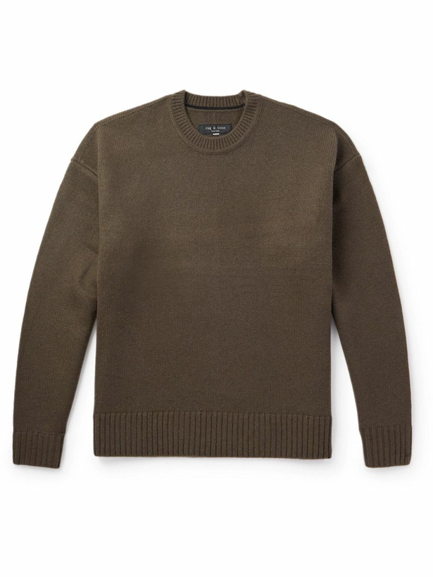 Photo: Rag & Bone - Clarkson Wool Sweater - Brown