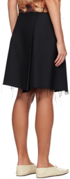 Song for the Mute Black Pleated Miniskirt