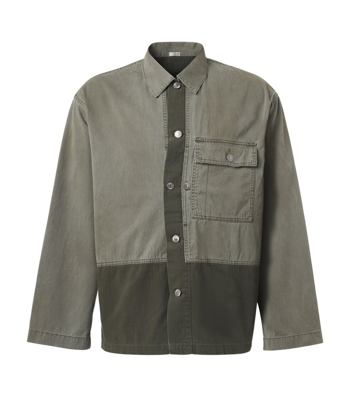 Photo: A.Presse Paneled cotton jacket