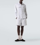 God's True Cashmere Explorer cashmere and cotton denim jacket