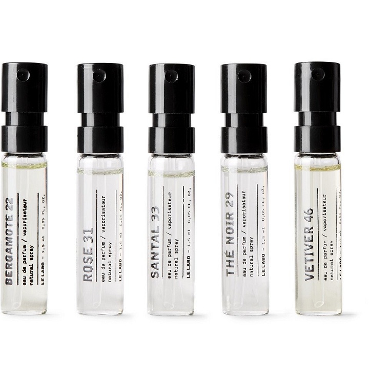 Photo: Le Labo - Eau de Parfum Discovery Set, 5 x 1.5ml - Men - Colorless