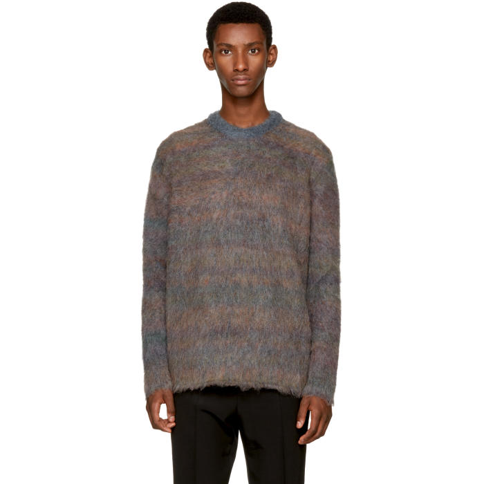 Photo: Acne Studios Blue Nikos Sweater