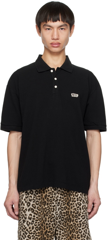 Photo: visvim Black Jumbo Weller Polo