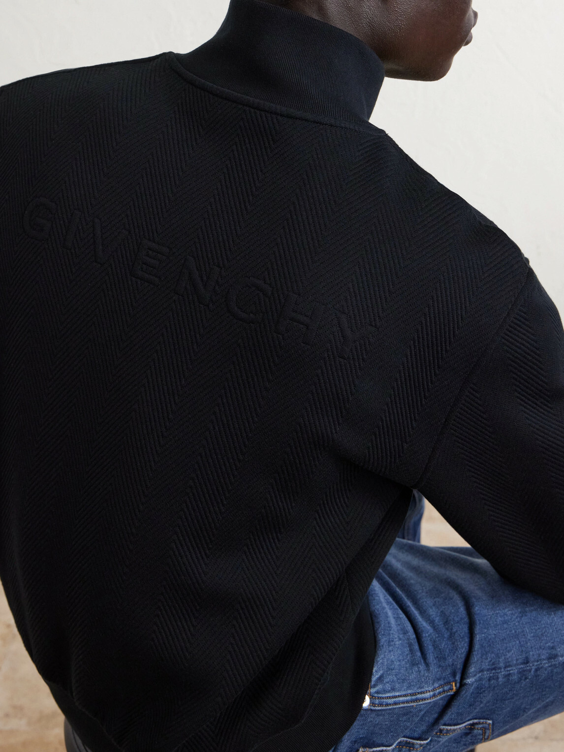 Givenchy - Cotton-Blend Zip-Up Sweatshirt - Black