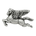 Etro Silver Pegasus Pin
