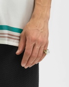 Casablanca PEARL SIGNET RING orange Mens Jewellery
