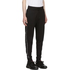 Hugo Black Drapani Lounge Pants