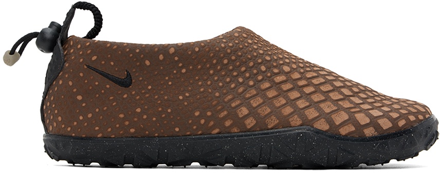 Photo: Nike Brown ACG Moc Premium Slippers