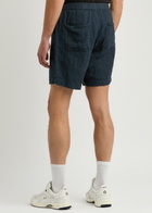 Oliver Spencer Osborne Linen Shorts Navy