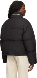 AMI Paris Black Ami de Coeur Down Jacket