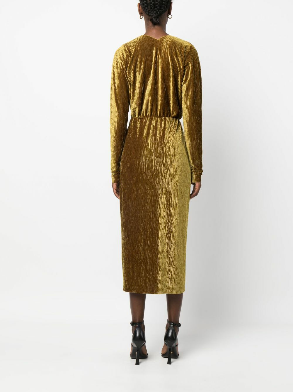 Crossed Midi Dress