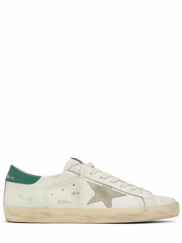 Photo: GOLDEN GOOSE Super Star Leather Sneakers
