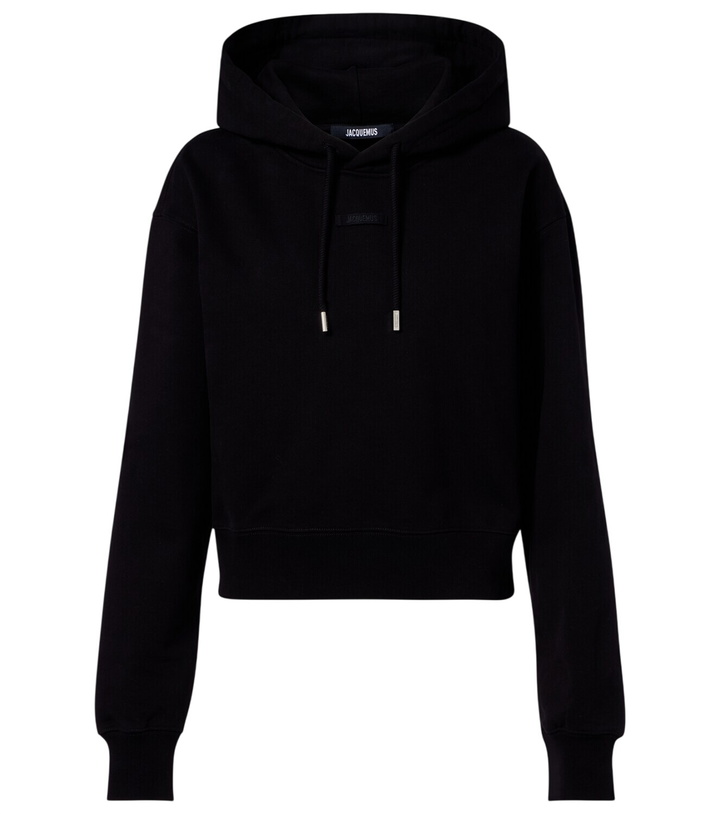 Photo: Jacquemus Logo cotton jersey hoodie
