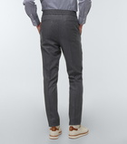 Brunello Cucinelli - Virgin wool tapered pants