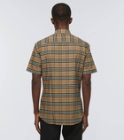 Burberry - Simpson checked short-sleeved shirt