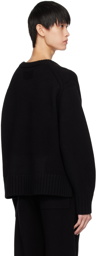 Guest in Residence Black Cozy Sweater