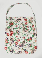 Paisley Tote Bag in White