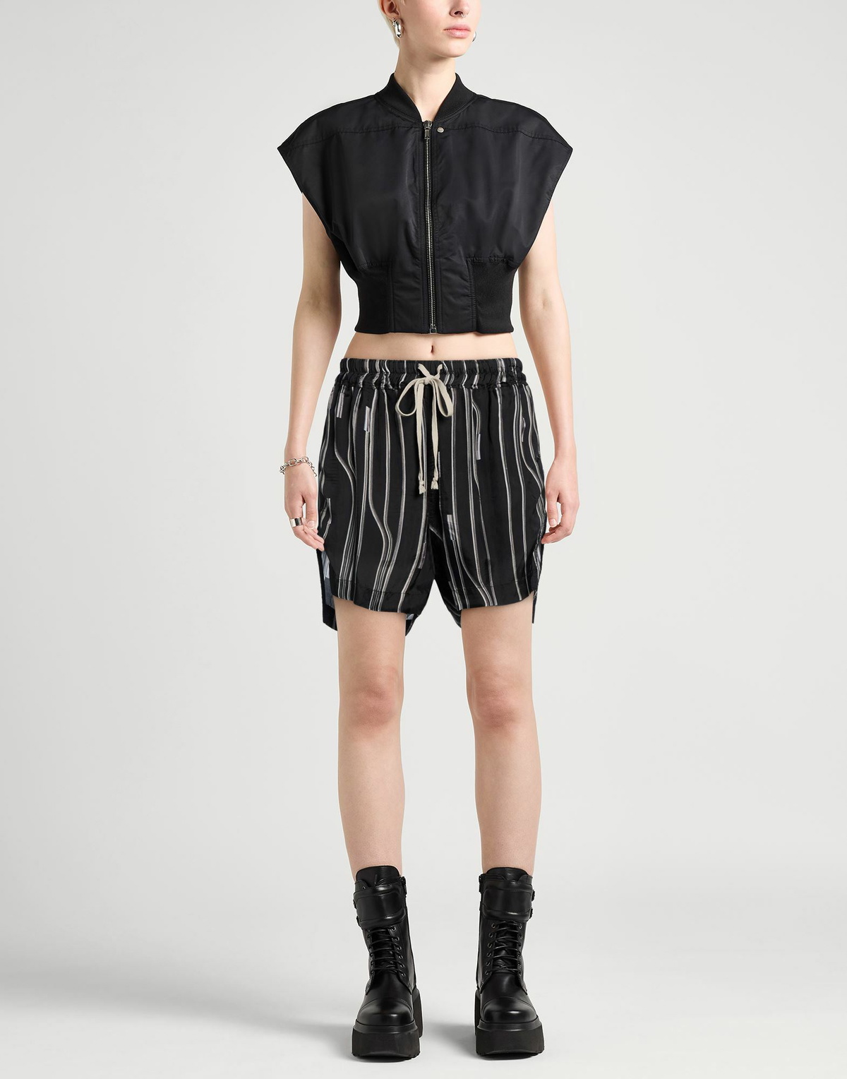 Rick Owens Womens Shorts & Bermuda Shorts in Black