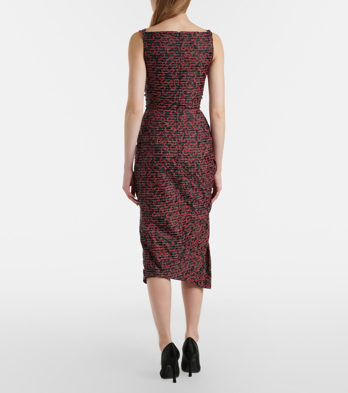 Vivienne Westwood Panther printed midi dress