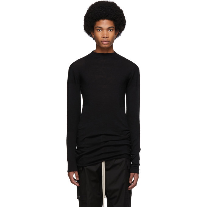 Photo: Rick Owens Black Lupetto Level Sweater