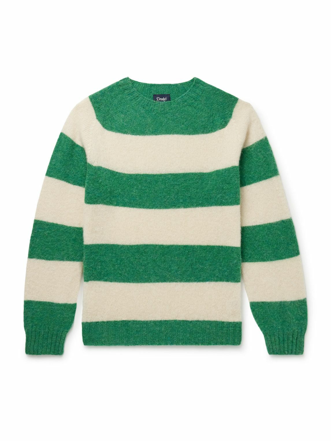 Drake's - HIM Striped Wool Sweater - Multi