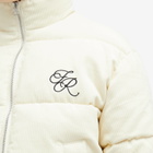 4th & Reckless Women's Arna Cord Puffer Jacket in Cream